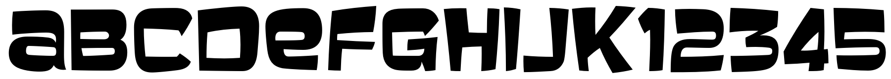 Schriftmuster von Baveuse