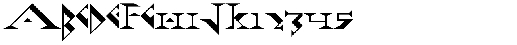 Schriftmuster von Fadgod