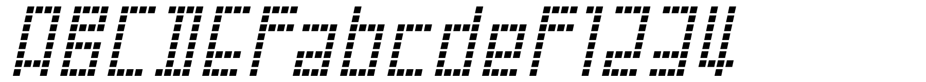 Schriftmuster von Failed Attempt