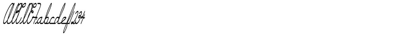 Schriftmuster von Hurontario