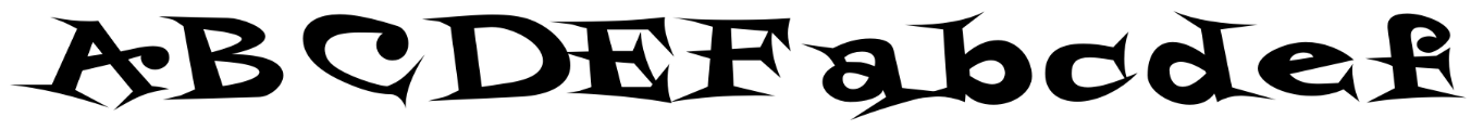 Schriftmuster von Stryofoam Feelings