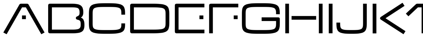 Schriftmuster von V-Dub
