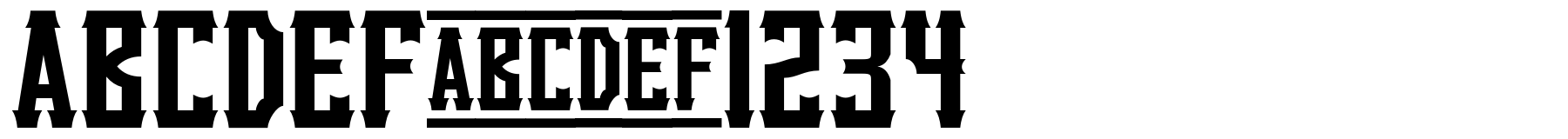 Schriftmuster von Vanilla Whale
