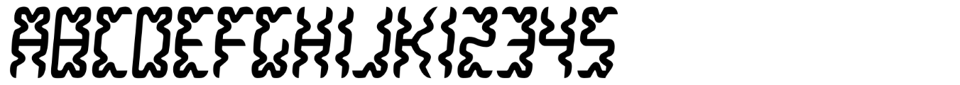 Schriftmuster von White Lake