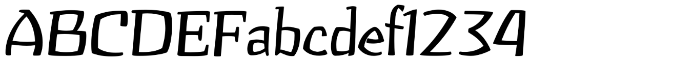 Schriftmuster von Zupiter