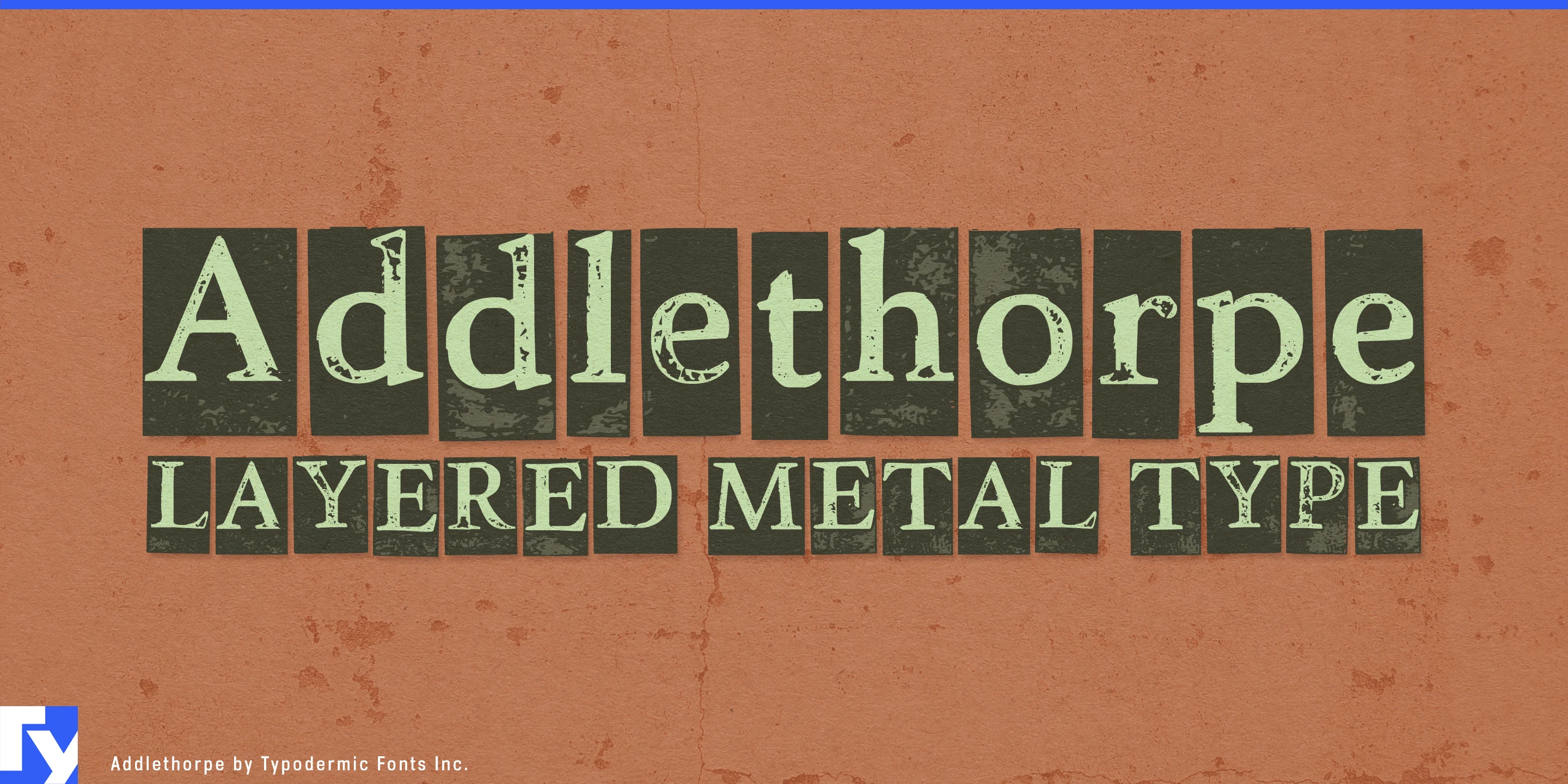 Schriftmuster 1 von Addlethorpe