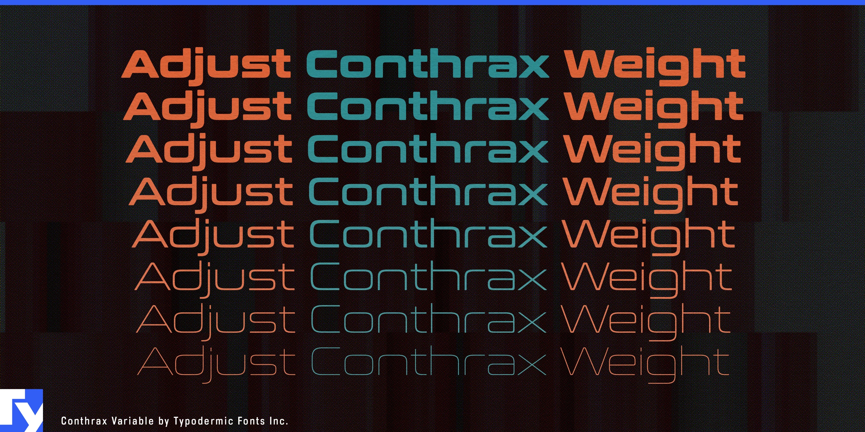 Schriftmuster 9 von Conthrax