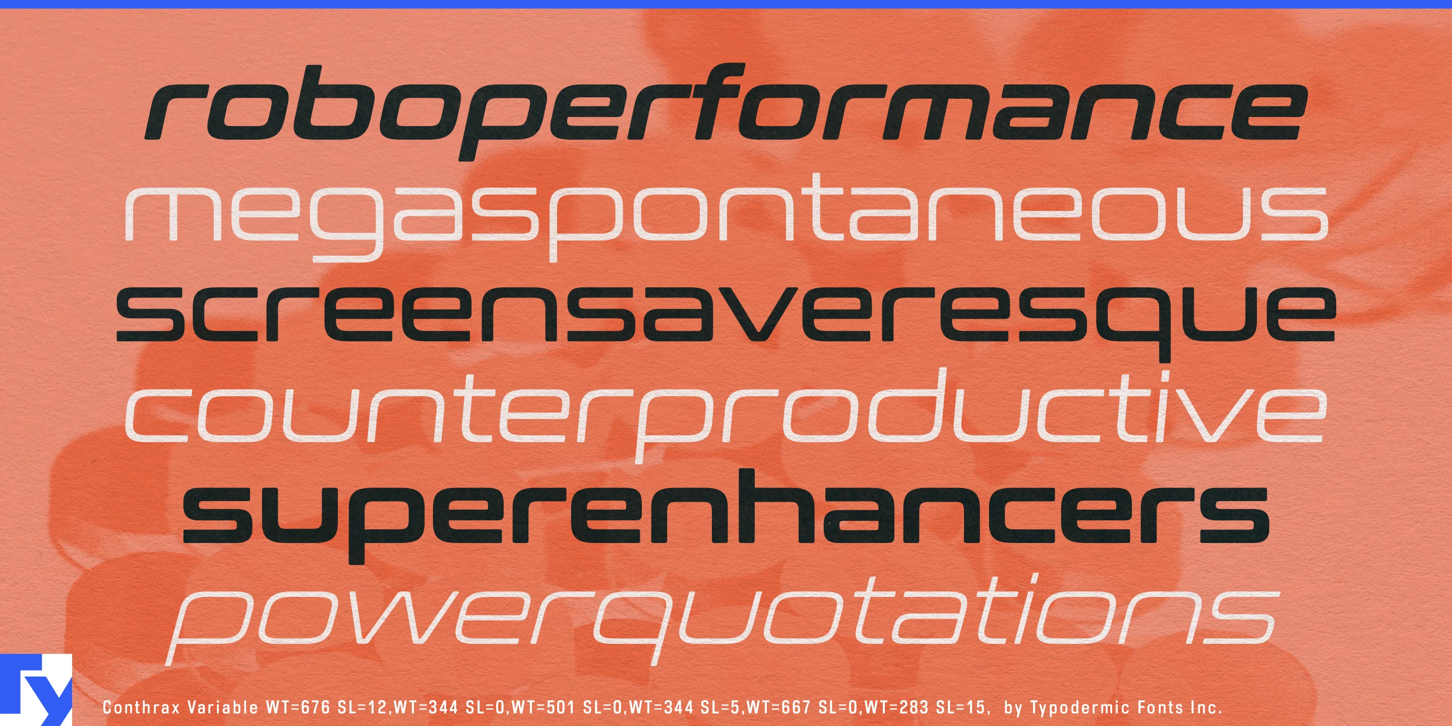 Schriftmuster 11 von Conthrax