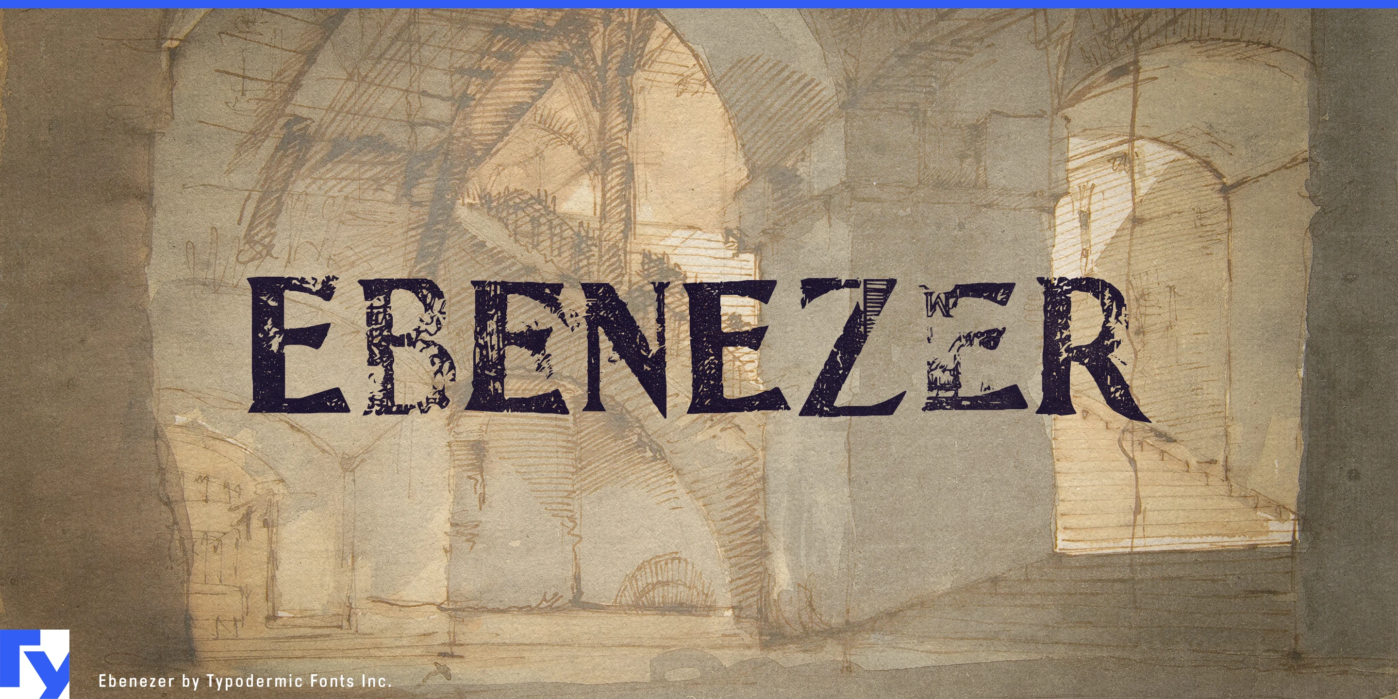 Schriftmuster 1 von Ebenezer
